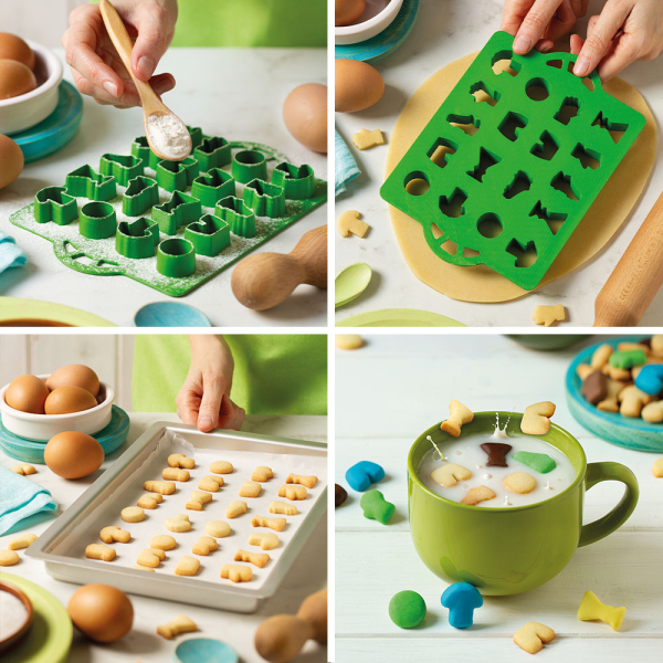 Mini Milk Cup Cookie Cutter - Soccer
